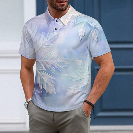 Pique Polo Shirt with Buttons, in a Variety of Ice Cool Designs