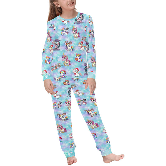 Magical Christmas - 6118 Kids' All Over Print Pajama Set