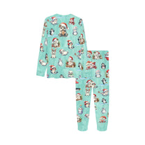 Soft, Comfortable Kids Unisex PJ Set with cute 'Artic Friends at Christmas' Design