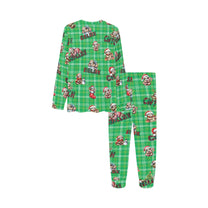 Soft, Comfortable Kids Unisex PJ Set in a Choice of 2 Adorable 'Christmas Sloth' Designs