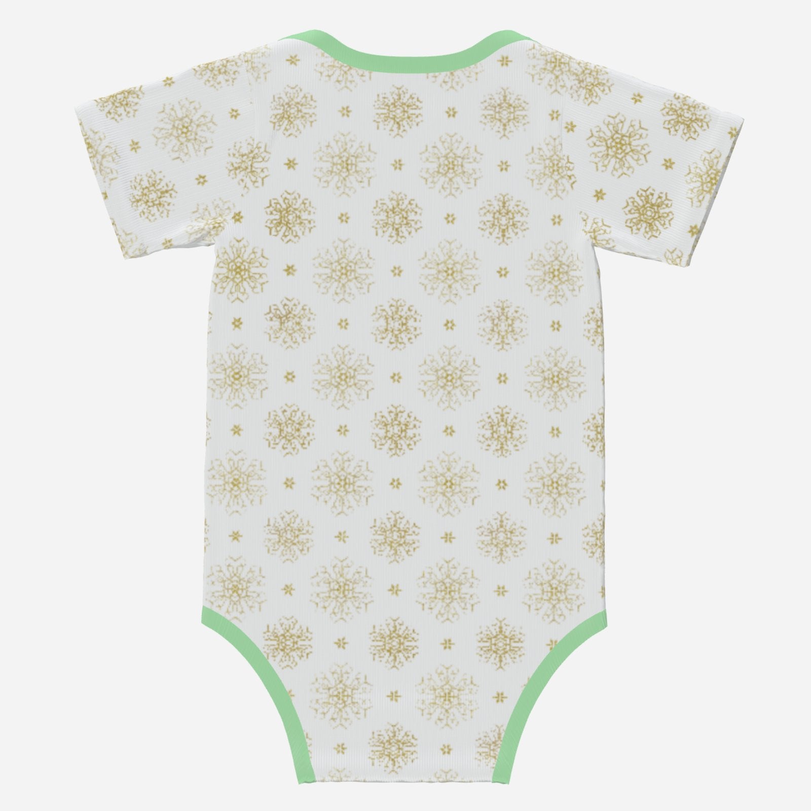 'My First Christmas' Adorable Christmas Teddy; Short Sleeve Romper/Sleepsuit, Eco-Friendly Cotton