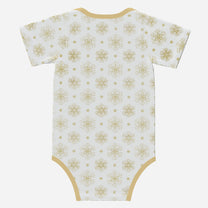 'My First Christmas' Super Cute Unicorn; Short Sleeve Romper/Sleepsuit Eco-Friendly Cotton