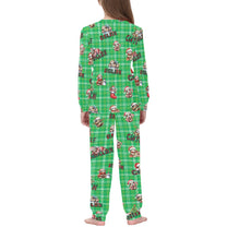 Soft, Comfortable Kids Unisex PJ Set in a Choice of 2 Adorable 'Christmas Sloth' Designs