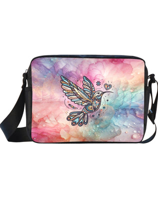 AA-1632-HummingBird1 Classic Cross-body Nylon Bags (Model 1632)
