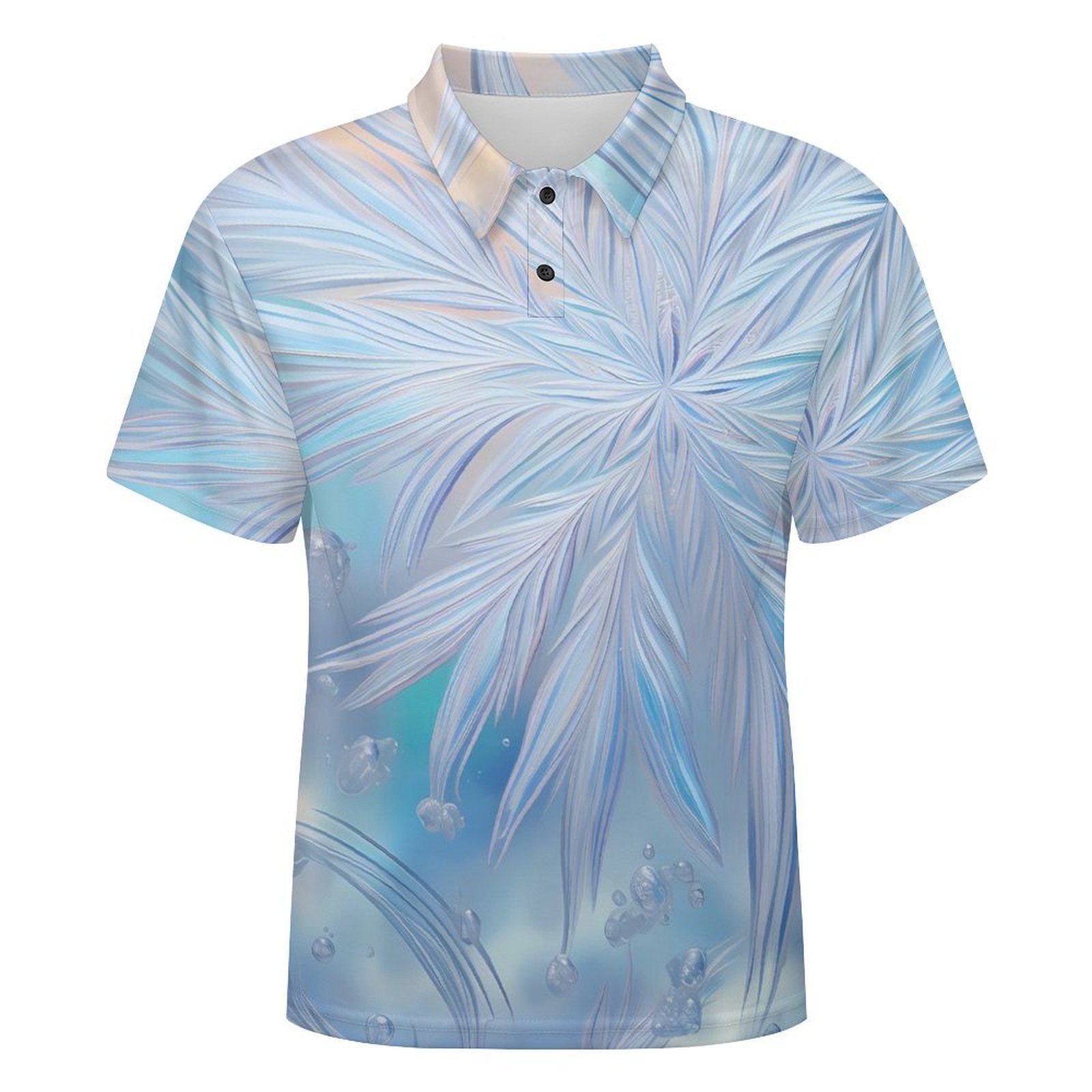 Pique Polo Shirt with Buttons, in a Variety of Ice Cool Designs