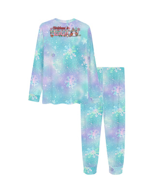 Soft, Comfortable Kids Unisex PJ Set with Cute Christmas Unicorn