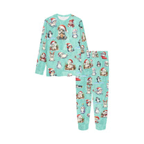 Soft, Comfortable Kids Unisex PJ Set with cute 'Artic Friends at Christmas' Design