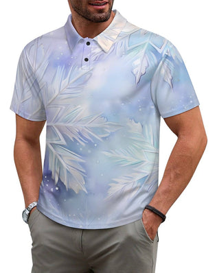 Pique Polo Shirt with Buttons, in a Variety of Ice Cool Designs