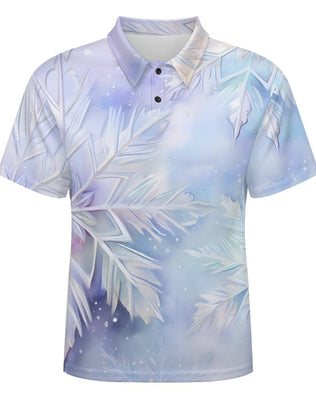 Pique Polo Shirt with Buttons, in a Variety of Ice Cool Designs