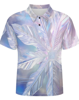 Pique Polo Shirt with Buttons, in a Variety of Ice Cool Designs