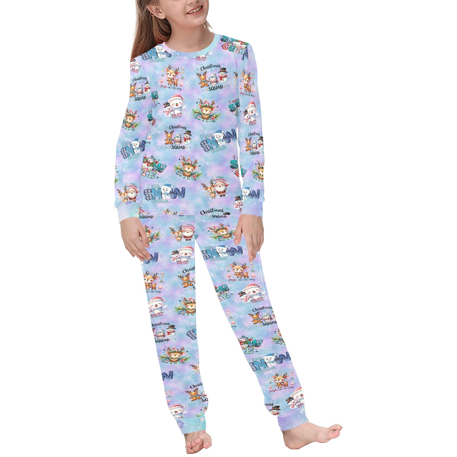 Snow Friends - 6118 Kids' All Over Print Pajama Set