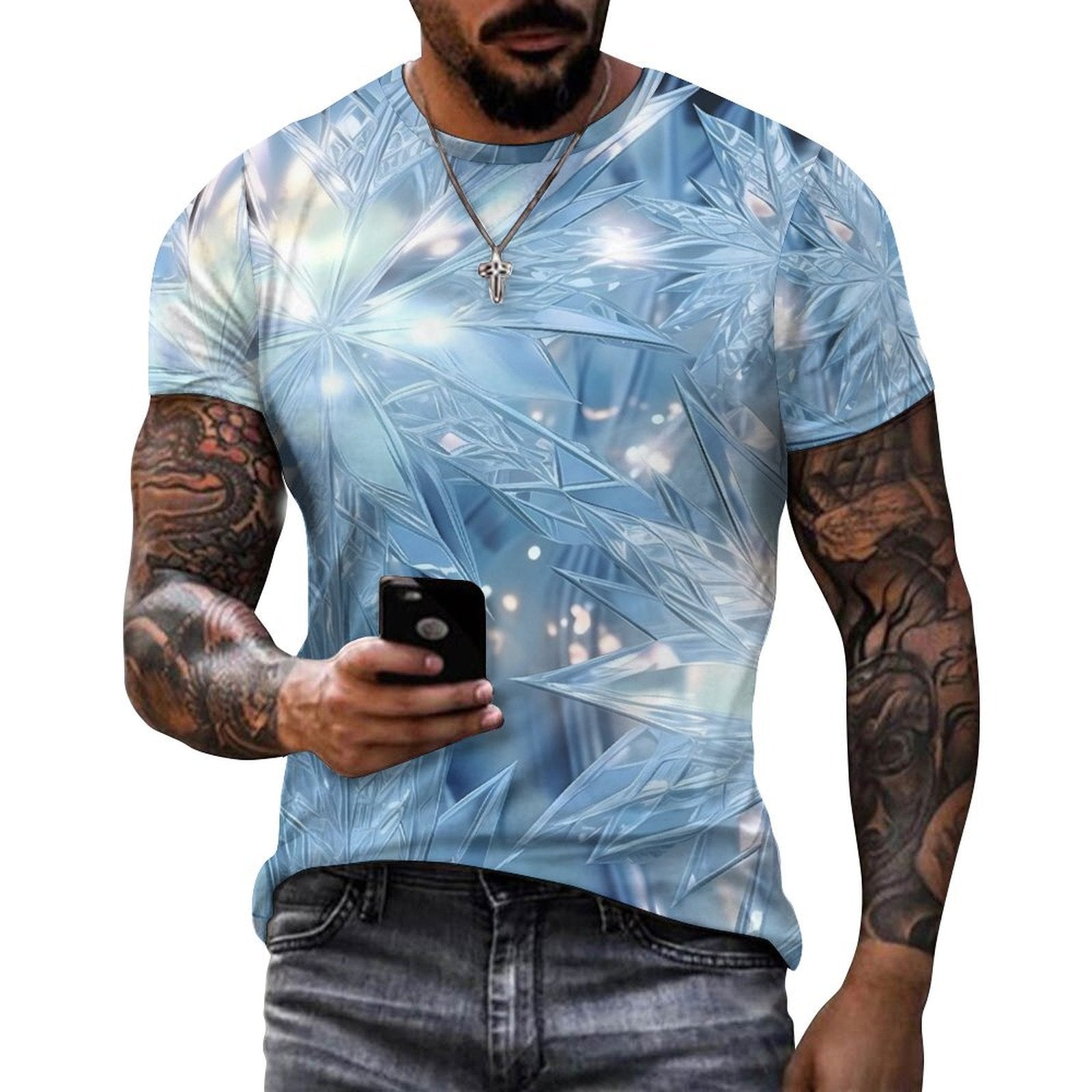 Comfort Cotton T-shirt in 3 Ice Cool Designs