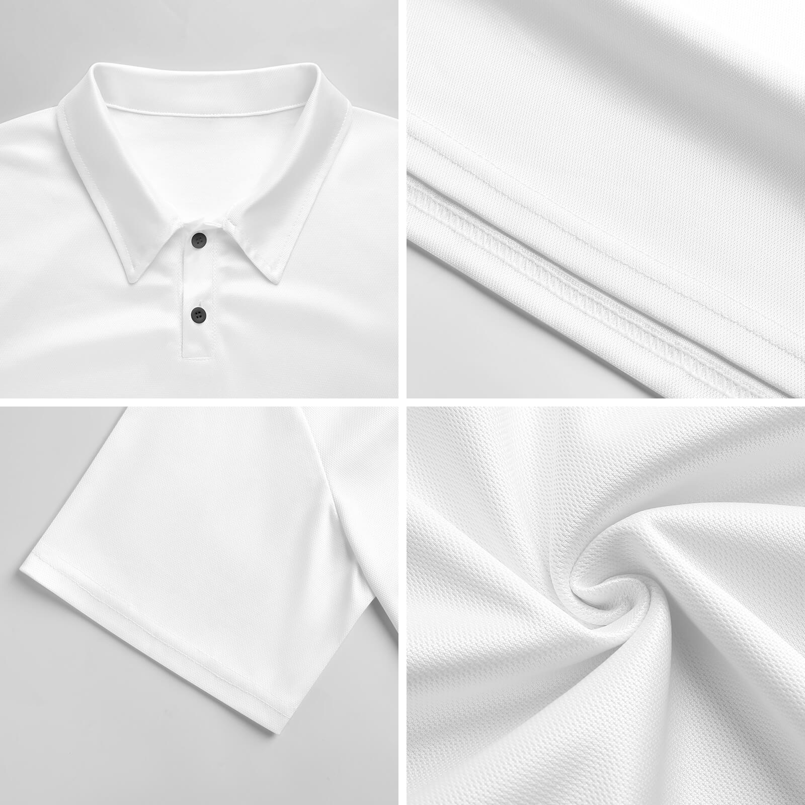 Pique Polo Shirt with Buttons, in a Variety of Ice Cool Designs