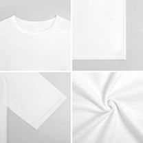 Drop-Shoulder Baggy Tee with 'Believer' Unicorn Christmas Design