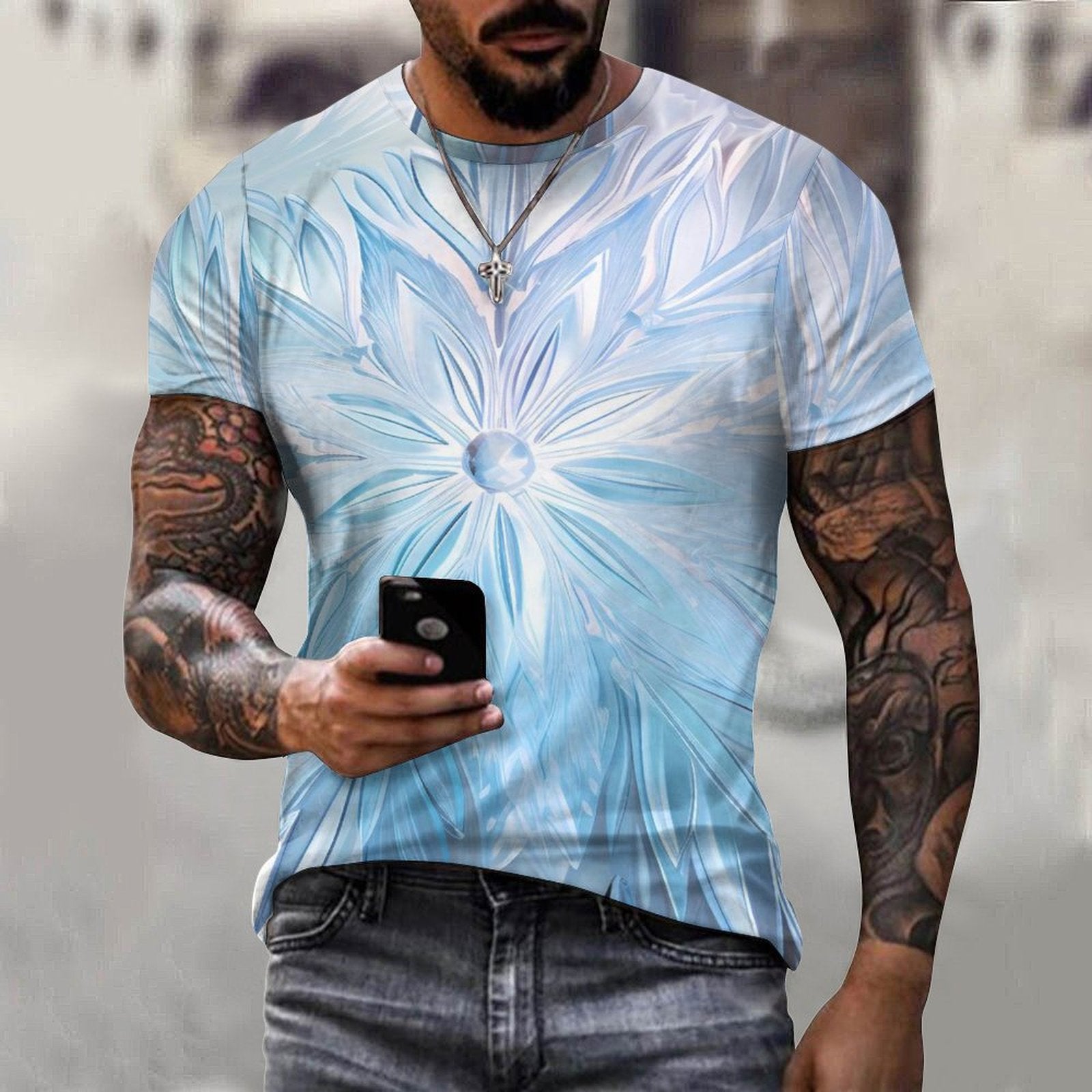 Comfort Cotton T-shirt in 3 Ice Cool Designs