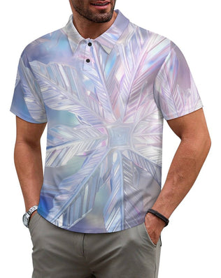 Pique Polo Shirt with Buttons, in a Variety of Ice Cool Designs