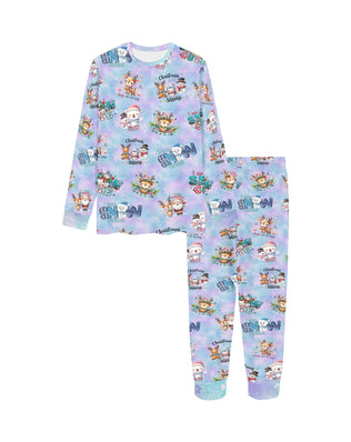 Snow Friends - 6118 Kids' All Over Print Pajama Set