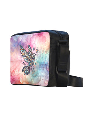 AA-1632-HummingBird1 Classic Cross-body Nylon Bags (Model 1632)
