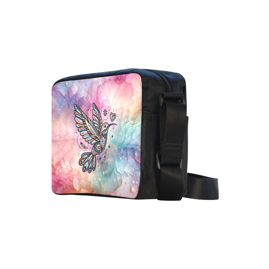 AA-1632-HummingBird1 Classic Cross-body Nylon Bags (Model 1632)