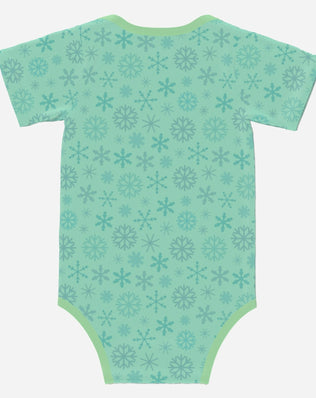 'My First Christmas' Super Cute Unicorn; Short Sleeve Romper/Sleepsuit Eco-Friendly Cotton
