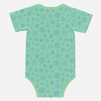 'My First Christmas' Super Cute Unicorn; Short Sleeve Romper/Sleepsuit Eco-Friendly Cotton