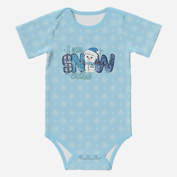 Baby Blue Snowflakes