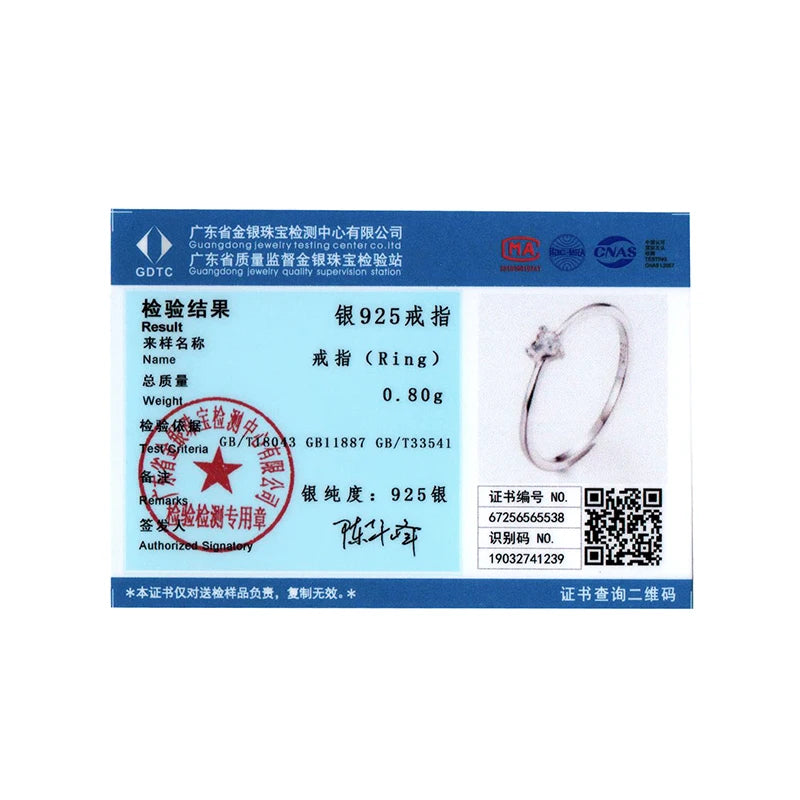 BAMOER Solid 925 Sterling Silver Mini Heart Ring, Gold Plated, With Pavé CZ, 2 Styles