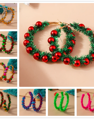 Fun Christmas Earrings in a Variety of Styles