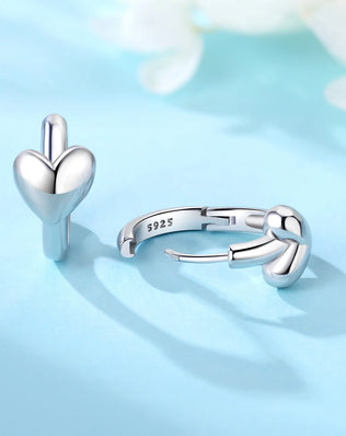 CYMYSS 2025 New 925 Sterling Silver Blue Heart Drop Earring Boutique Wedding Birthday Party Gift Jewellery Zircon Women Earrings