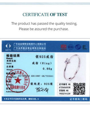 BAMOER Solid 925 Sterling Silver Mini Heart Ring, Gold Plated, With Pavé CZ, 2 Styles