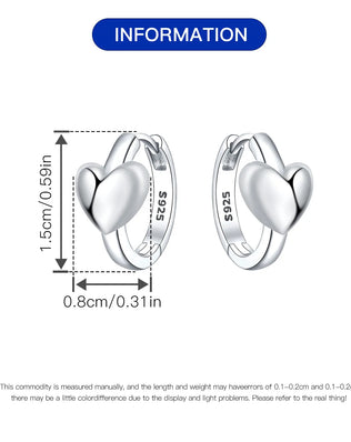 CYMYSS 2025 New 925 Sterling Silver Blue Heart Drop Earring Boutique Wedding Birthday Party Gift Jewellery Zircon Women Earrings