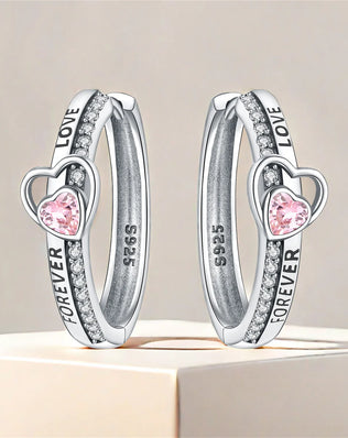 CYMYSS 2025 New 925 Sterling Silver Blue Heart Drop Earring Boutique Wedding Birthday Party Gift Jewellery Zircon Women Earrings