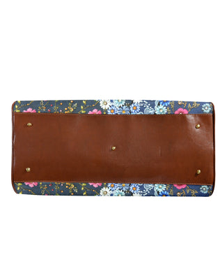 Boho Travel Bag3 Large Capacity Travel Bag-Large (Brown Short Patch) (1737)