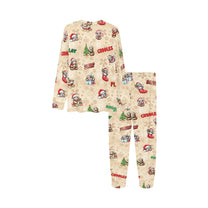 Soft, Comfortable Kids Unisex PJ Set in a Choice of 2 Adorable 'Christmas Sloth' Designs