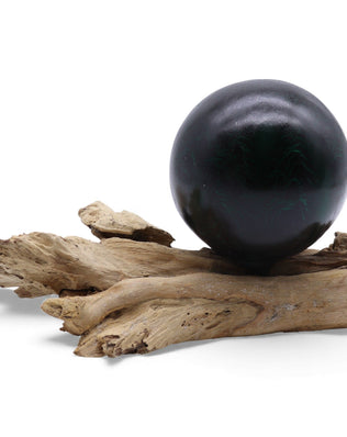 DriftGlow Lamp Emerald Crackle Shade