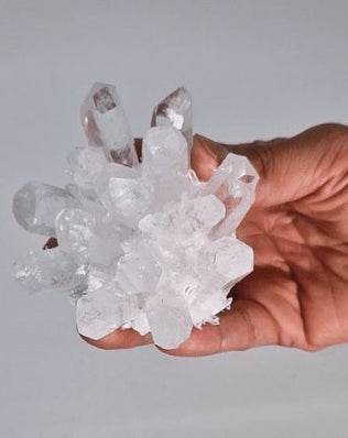 Crafted Quartz Cluster - Clear Quartz