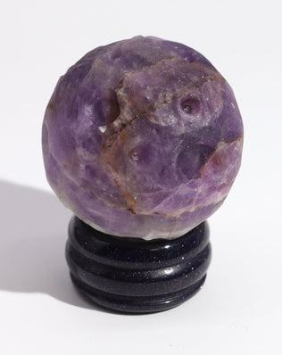 Ametyst Planet on a Sola Goldstone Stand (JUPITER)