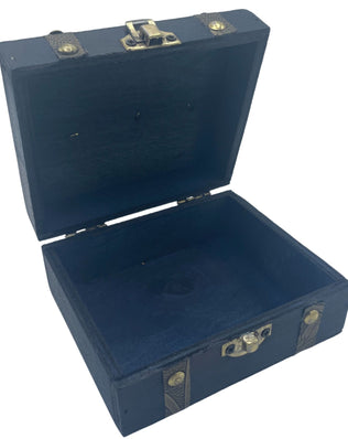 Square Tea Chest - Teal