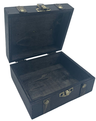 Square Tea Chest - Grey