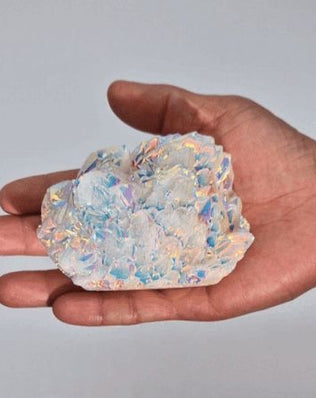 Lrg Enhanced Quartz - Aura Angel Quartz