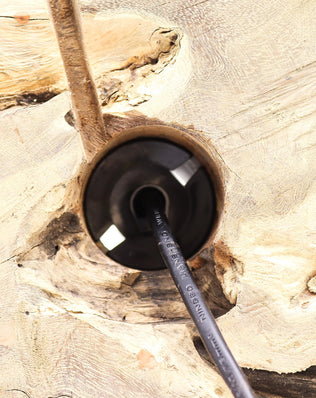 DriftGlow Lamp Crackle Lotus Flower Shade - Purple