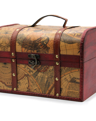 Old Map Chest - Set of 3