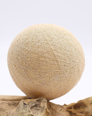 DriftGlow Lamp Cotton Wrap Cream Shade
