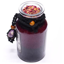 Ancient Witch Bath Spell Potion &amp; Amethyst Crystal Amulet - Seduction