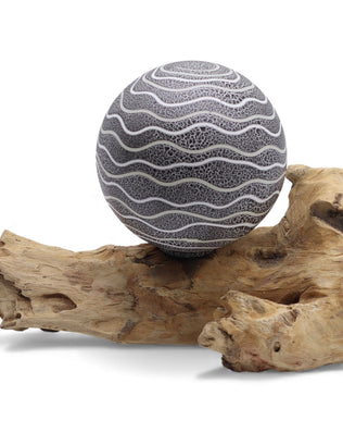 DriftGlow Lamp Grey Luna Shade