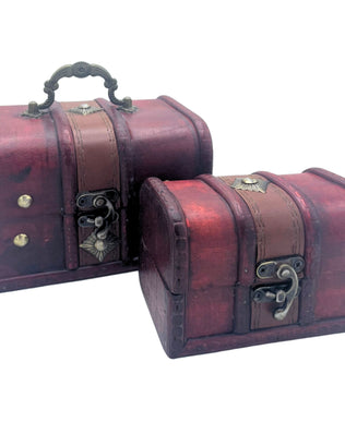 Treasure Chest - Set of 2 - Natural