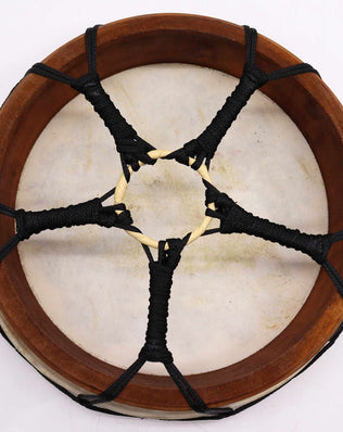 Hamsa Shamanic Drum with Two Sticks - 30cm