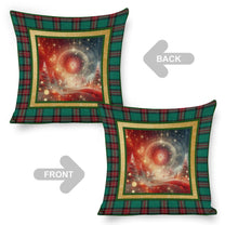 Set of 2 Cushion Covers with Matching (Not Same) Christmassy Designs