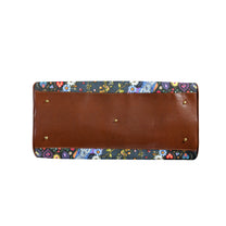 Boho Travel Bag Large Capacity Travel Bag-Large (Brown Short Patch) (1737)