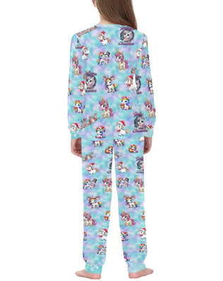 Magical Christmas - 6118 Kids' All Over Print Pajama Set